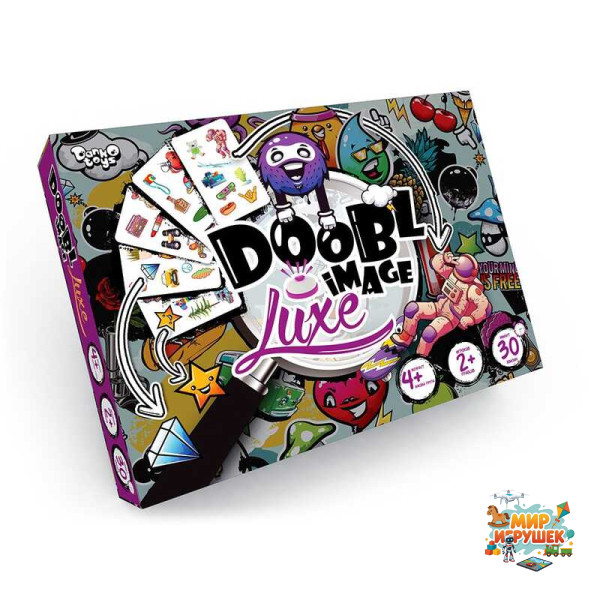 гр Настільна гра 'DOOBL IMAGE Luxe' DBI-03-01 (5) ''Danko Toys', опис укр\рос мовами