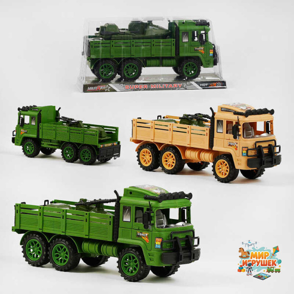 Машинка 2588-7 (54/2) 2 кольори, інерція, аксесуари, в слюді