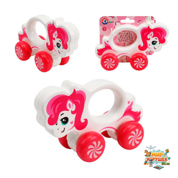 гр Каталка 2154 (7) 'Technok Toys', “Поні”, 18,5х7х13 см