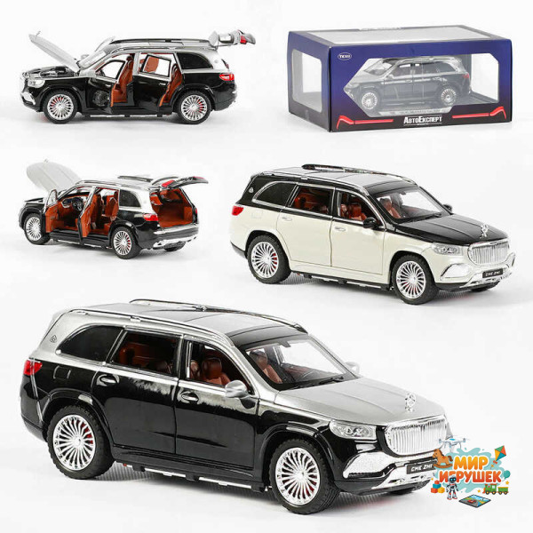 Машина металопластик GT - 0311 (24) Авто Експерт Преміум', 2 кольори, 1:24, звук, світло, інерція, відчиняються двері, багажник, капот, у коробці, ВИДАЄТЬСЯ ТІЛЬКИ МІКС ВИДІВ