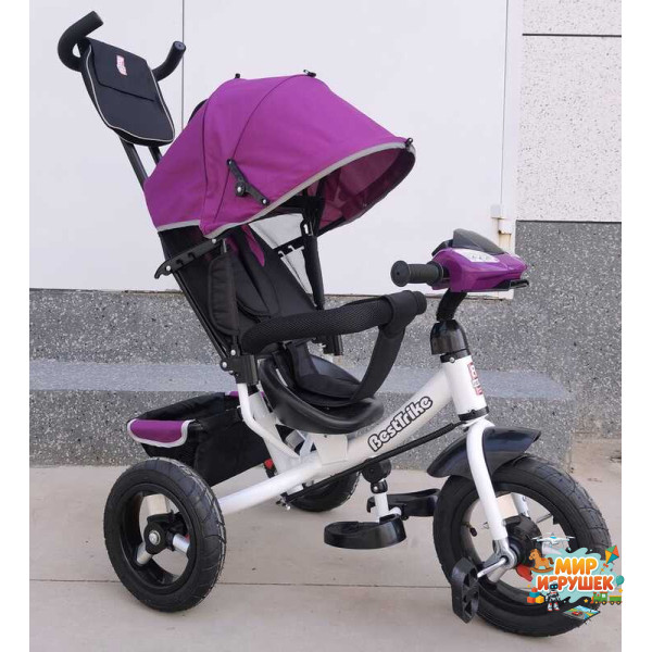 Велосипед 3390 - 37-633 Best Trike (1) НАДУВНІ КОЛЕСА d=29см. переднє, d = 26см. задні, ФАРА З USB, пульт