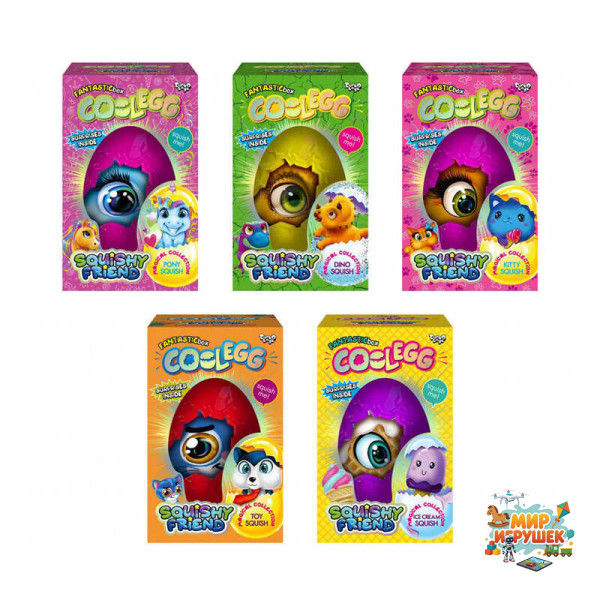 гр Креативна творчість 'Cool Egg' CE-02-01,02,03,04,05 яйце мале (5) 'Danko Toys' ВИДАЄТЬСЯ МІКС ВИДІВ