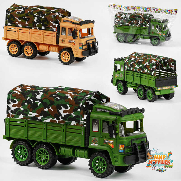 Машина C 79 (72/2) 2 види, військова вантажівка, інерція, в пакеті