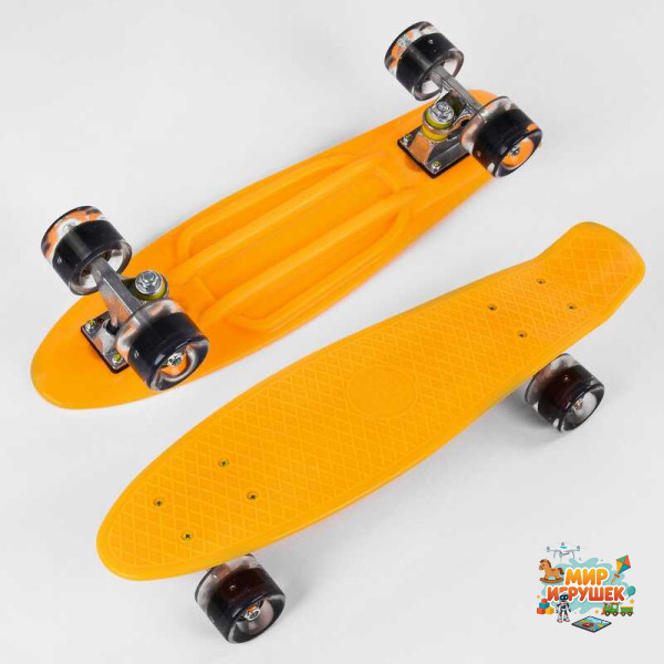 Скейт Пенні борд 2325 (8) Best Board, СВІТЛО, дошка = 55см, колеса PU d = 6см