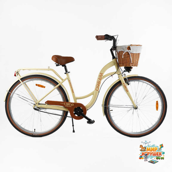 Велосипед міський Corso 'Dream' DM-28012 + КОШИК