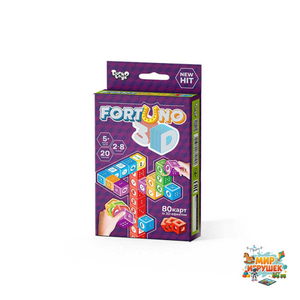 гр Настільна гра 'Fortuno 3D' G-F3D-01-01U УКР. (32) 'Danko Toys'