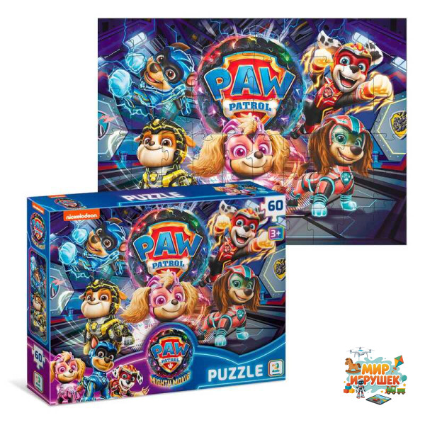 гр Пазл на 60 ел. 'Paw Patrol. Операція: вибух метеорита' 200532 (96) 'DoDo'