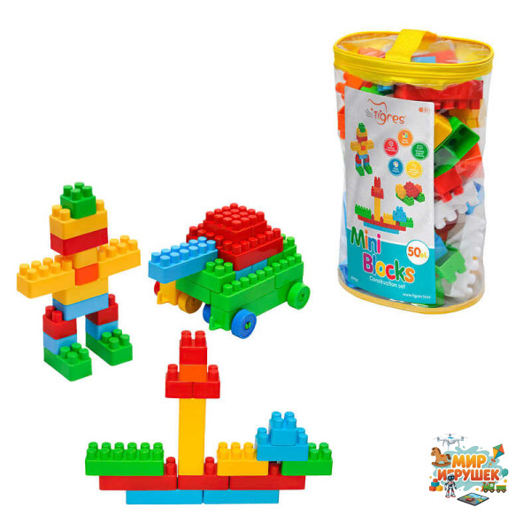 гр Конструктор 'Mini Blocks' 50 ел. 39981 (8) 'Tigres', в сумці