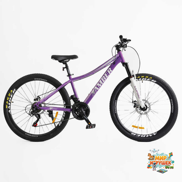 Велосипед Спортивний Corso «Amber» 27.5' дюймів MB-23960