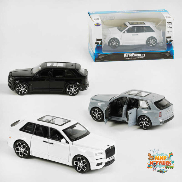 Машинка TK - 11056 (48/2) 'Авто Експерт', 3 кольори, металопластик, 1:32, звук, світло, інерція, рухомі елементи, в коробці, ВИДАЄТЬСЯ МІКС ВИДІВ