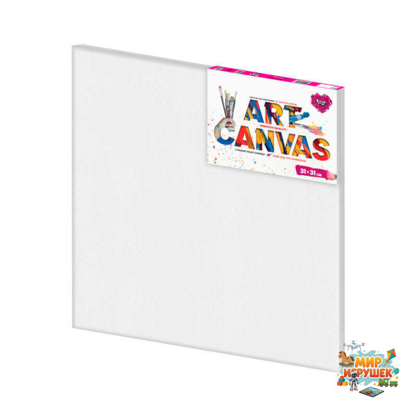 гр Полотно для малювання 'Art Canvas' AC-31×31 (10) 'Danko Toys'