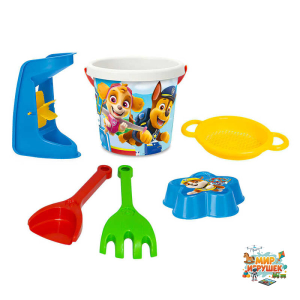 гр Набір для піску 6 ел. 'Щенячий патруль' Paw Patrol 81153 (30) 'Tigres', у сітці