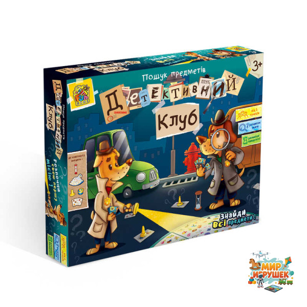 гр Настільна гра 'Детективний клуб' 54054 (12/2) '4FUN Game Club', у коробці