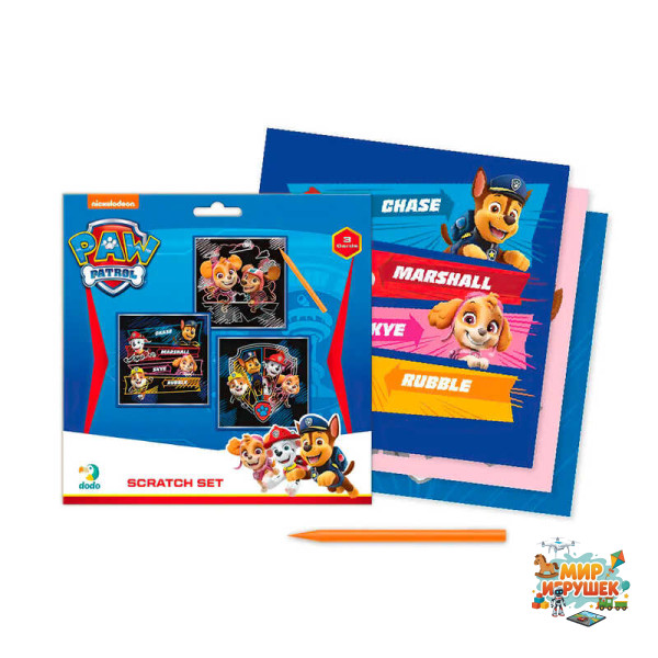 гр Набір гравюр 'Paw Patrol' 200194 (24) 'Dodo'