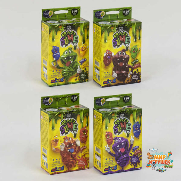 гр Набір для проведення дослідів 'Crazy Slime MINI' УКР (16) SLM-02-01U.02U.03U.04U 'Danko Toys' ВИДАЄТЬСЯ МІКС ВИДІВ