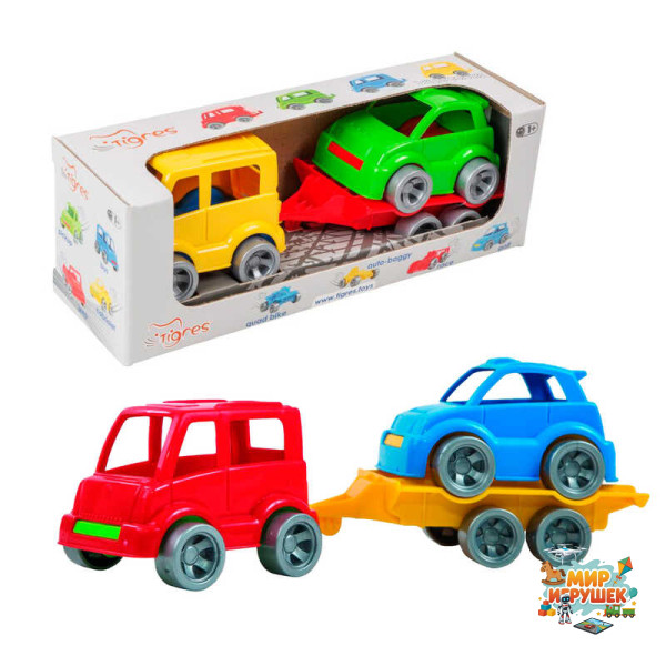 гр Набір авто 'Kids cars Sport' 39541 (20) 'Tigres', автобус + гольф кар