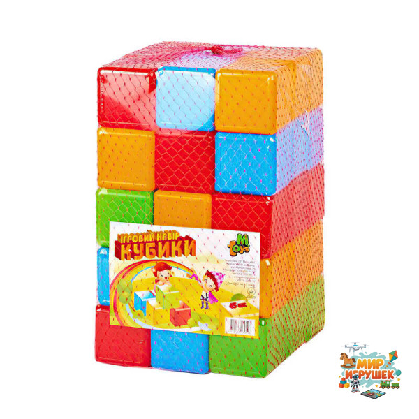 гр Кубики кольорові 45 шт. 09065 (9) 'M Toys'