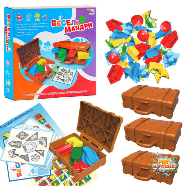 гр Розвиваюча гра UKВ-В 0044 'Веселі мандри' (12) '4FUN Game Club'