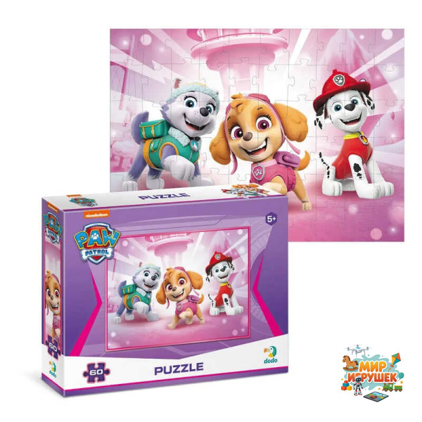 гр Пазли 'Paw Patrol' 200148 (48) 'Dodo', 60 елементів