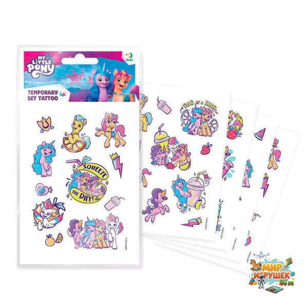 гр Набір дитячих тимчасових татуювань 'My Little Pony' 200438 (50) 'DoDo'