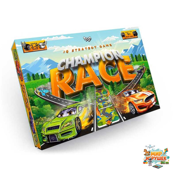 гр Настільна розважальна гра 'Champion Race' G-CR-01-01 (10) 'Danko Toys', опис укр\рос мовами