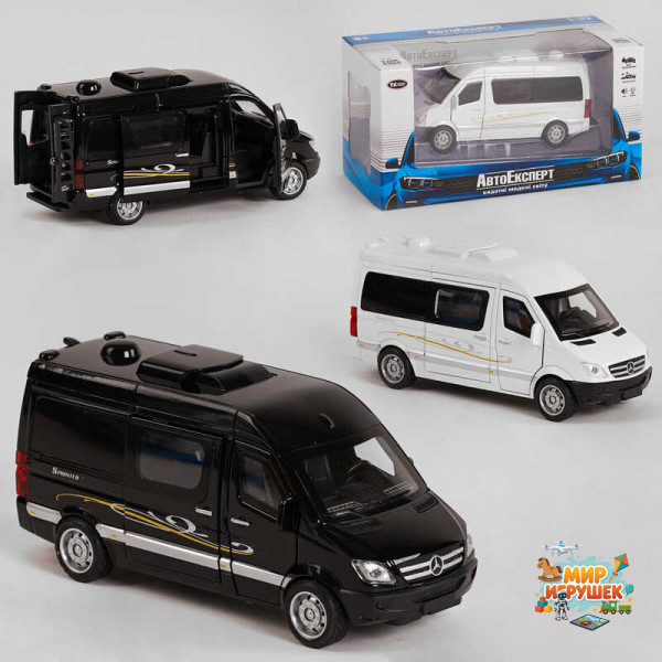 Машинка ТК - 1788 (32) 'Авто Експерт', 'Мінівен', 2 види, металопластик, 1:32, світло, звук, інерція, відчиняються двері, багажник, в коробці