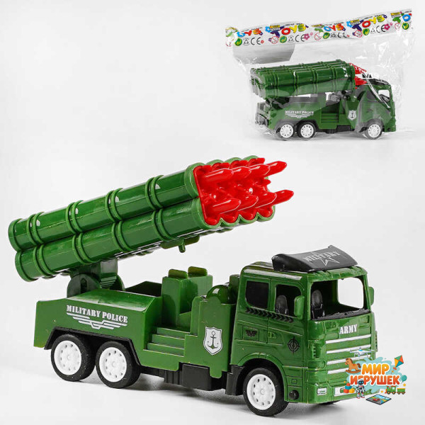 Машинка K 188-15 A (288/2) 'Військова техніка', інерція, в пакеті