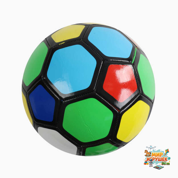 М'яч футбольний C 70128 (100) 1 колір, розмір №5, матеріал PVC, 280 грамів, гумовий балон