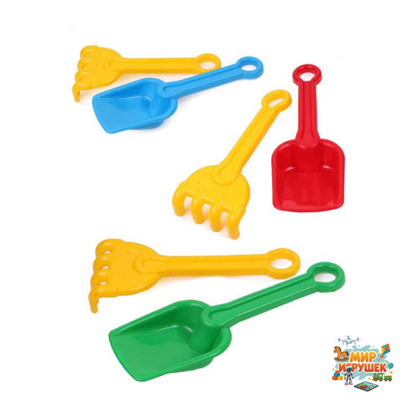 гр Лопатка+грабельки Б 1363 (80) 'Technok Toys'