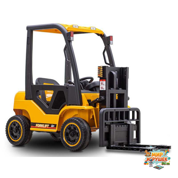Навантажувач електричний JOY KR-38790 (1) двигуни 2*45W, акумулятор 12V9Ah, колеса EVA, пасок безпеки, USB-роз’єм під флешку, пульт керування, підсвічування, музика, гудок, в коробці
