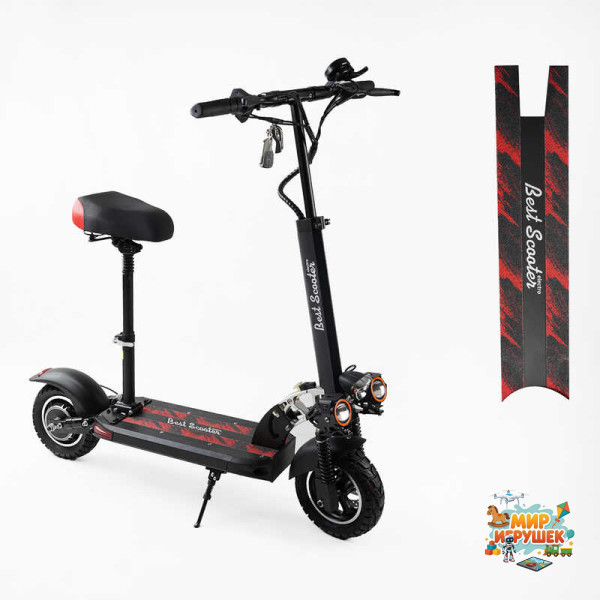 Електричний самокат BS-90711 Best Scooter з сидінням