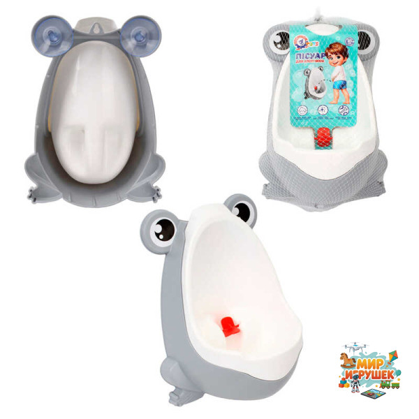 гр Дитячий горщик (для хлопчиків) 3380 (12) 'Technok Toys', “Жабка”, розмір 29х21х15.5 см, млинок крутиться, присоски