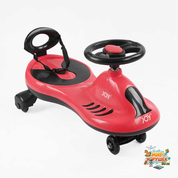 Каталка-толокар JOY TB-240-05 (6) колеса PU зі світлом, музика та світло, захисний ремінь, спинка, до 25 кг, в коробці