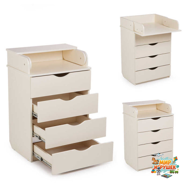 гр Комод-пеленатор 600 колір - ваніль DSK-602 (1)