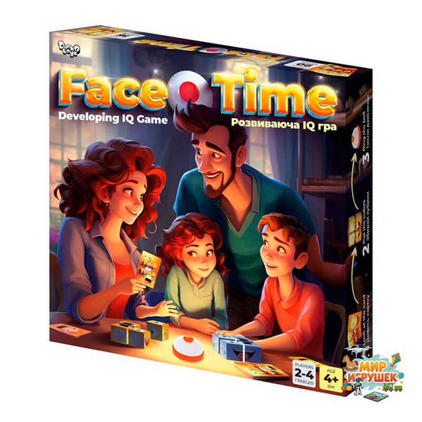 гр Розвиваюча настільна гра 'Face Time' FT-01-01 (10) 'Danko Toys'