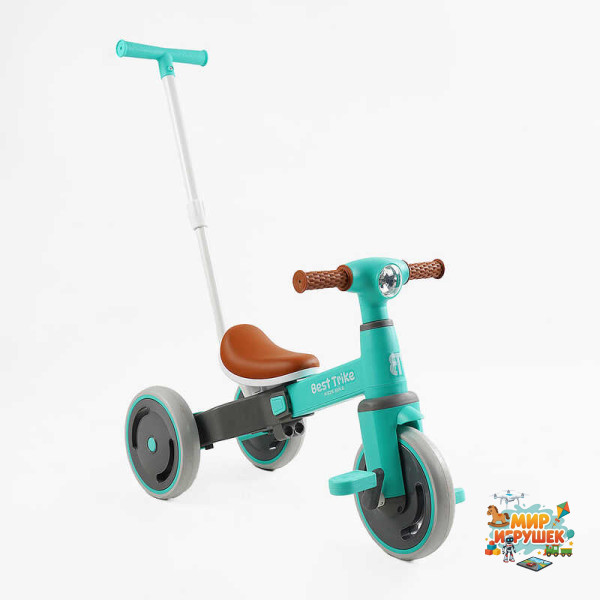 Велосипед 3-х кол. Best Trike LB-10360 (1) матеріал рами нейлон, колеса передні 10``, задні 8``, батьківська ручка, в коробці