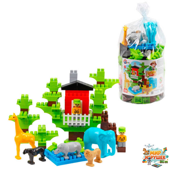 гр Конструктор 1089 (6) 'Technok Toys', 130 деталей, в пакеті