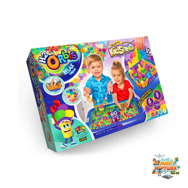 гр Набір для ліплення 'Big creative box' H2Orbis ORBK-01-01U укр. (4) 'Danko Toys'