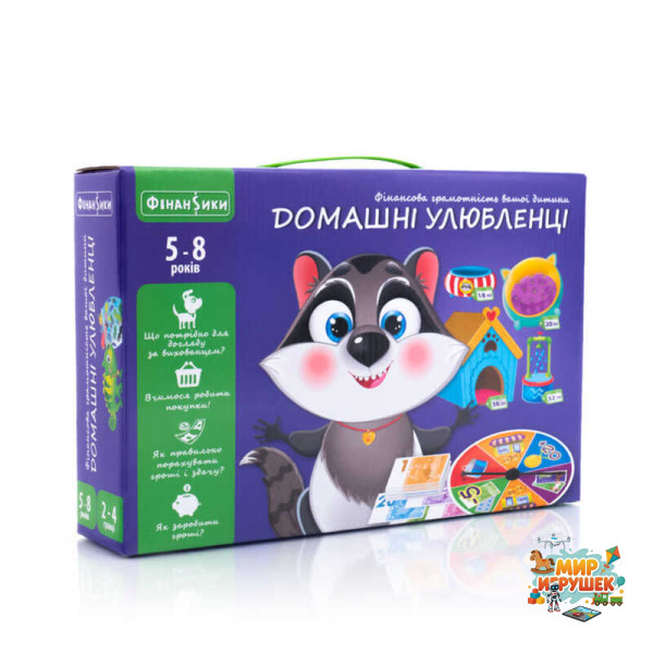 гр Настільна гра 'Домашні улюбленці' VT2312-07 укр (6) 'Vladi Toys'