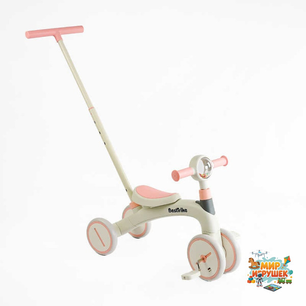 Велосипед 3-х кол. BST-565 Best Trike (1) матеріал рами нейлон, колеса передні 8``, задні 6``, батьківська ручка, в коробці