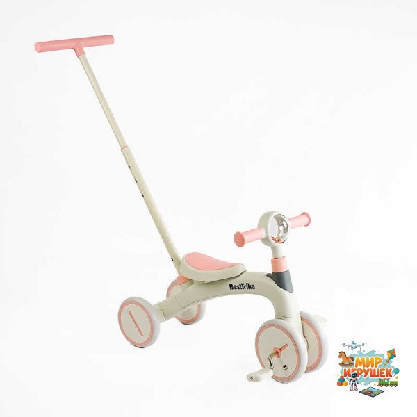Велосипед 3-х кол. BST-565 Best Trike (1) матеріал рами нейлон, колеса передні 8``, задні 6``, батьківська ручка, в коробці