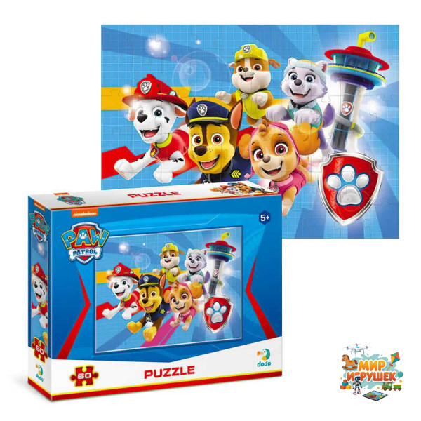 гр Пазли 'Paw Patrol' 200147 (48) 'Dodo', 60 елементів
