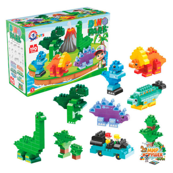 гр Конструктор 2222 (3) 'Technok Toys', 190 елементів, в коробці