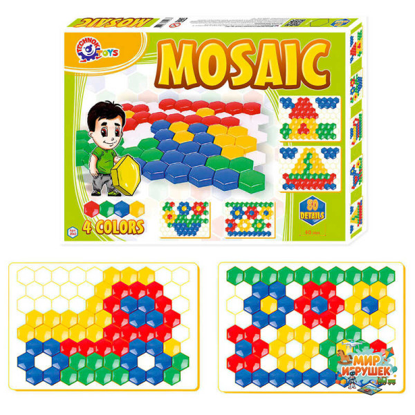 гр Мозаїка №1 2063 (11) 80 ел, 'Technok Toys'