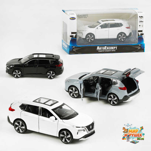 Машинка TK - 10415 (48/2) 'Авто Експерт', 3 кольори, металопластик, 1:32, звук, світло, інерція, рухомі елементи, в коробці, ВИДАЄТЬСЯ МІКС ВИДІВ