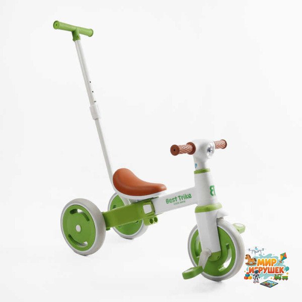 Велосипед 3-х кол. Best Trike LB-10240 (1) матеріал рами нейлон, колеса передні 10``, задні 8``, батьківська ручка, в коробці