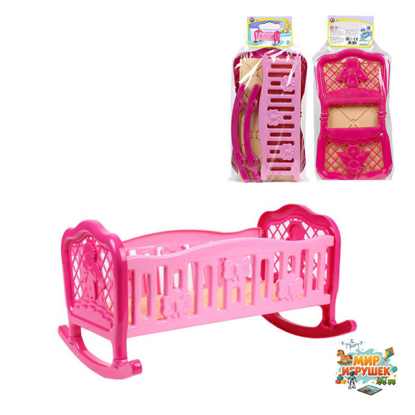 гр Ліжечко для ляльок 4531 (9) 'Technok Toys' в пакеті