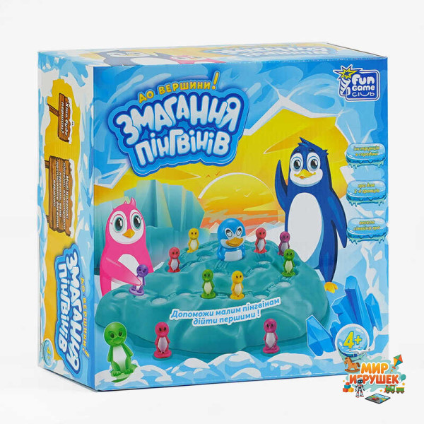 гр Настільна гра 'Змагання Пінгвінів' 93296 (24/2) '4FUN Game Club', в коробці