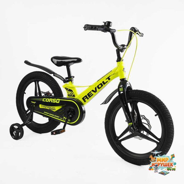 Велосипед 18' дюймів 2-х колісний Corso «REVOLT» MG-18340
