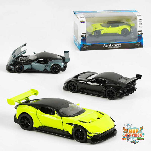 Машинка TK - 10601 (48/2) 'Авто Експерт', 3 кольори, металопластик, 1:32, звук, світло, інерція, рухомі елементи, в коробці, ВИДАЄТЬСЯ МІКС ВИДІВ